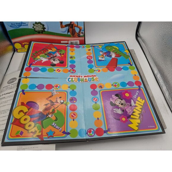 Disney Mickey Mouse Clubhouse Silly Switch Board Game Complete With Box - Picture 6 of 13